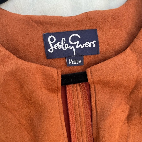 LESLEY EVERS Warm Rust Dress - Picture 6 of 7